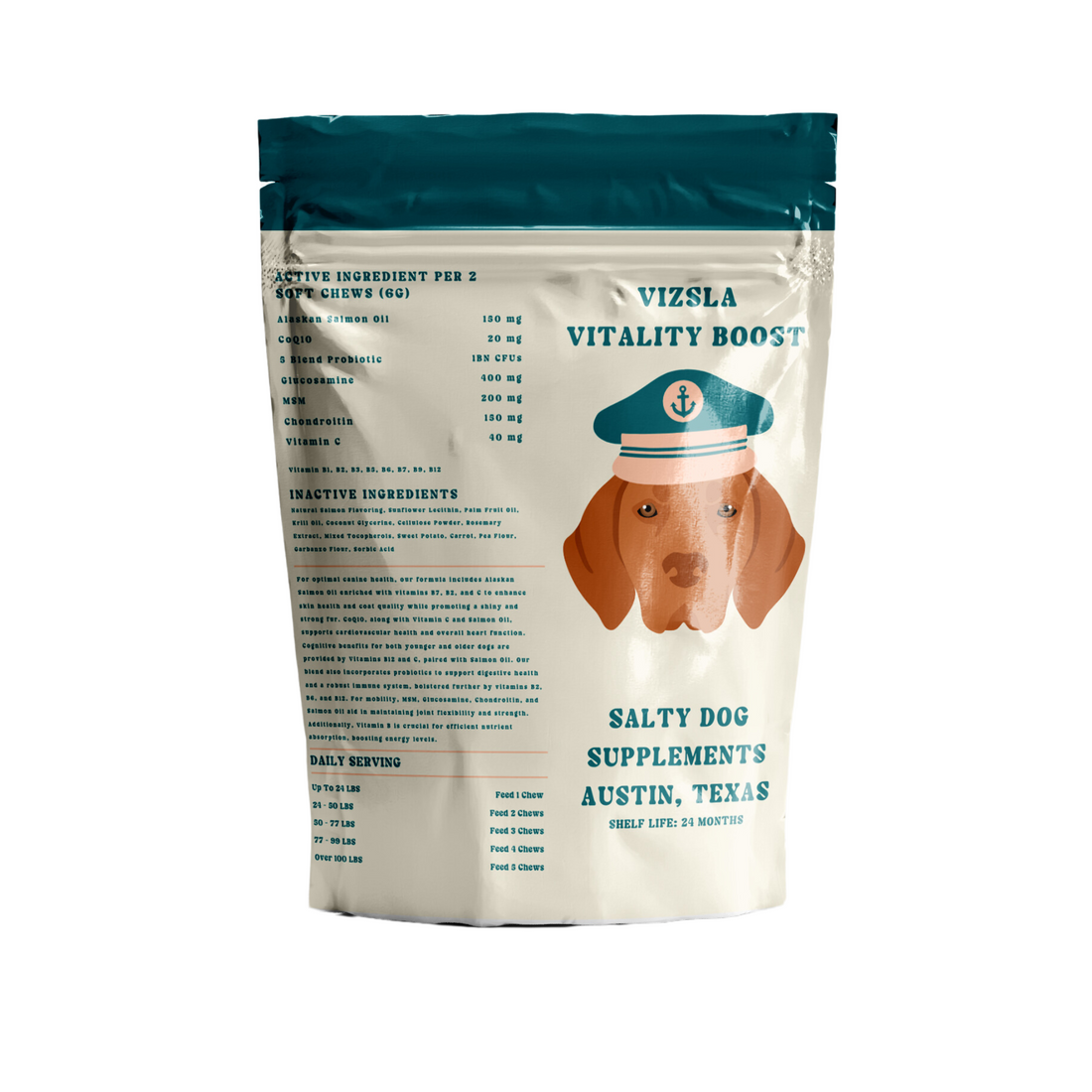Salty Dog Vizsla Vitality Boost