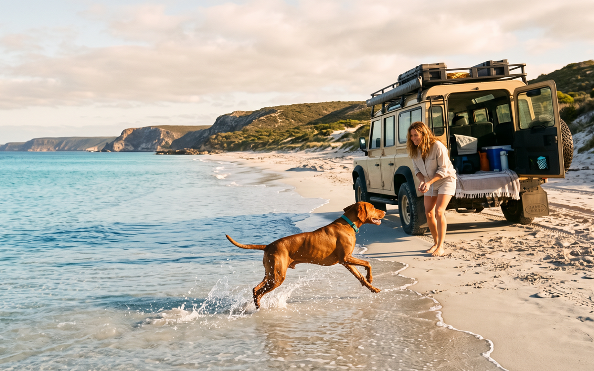 Sunrise Walks. Long Swims. Road Trips. Repeat Tomorrow.